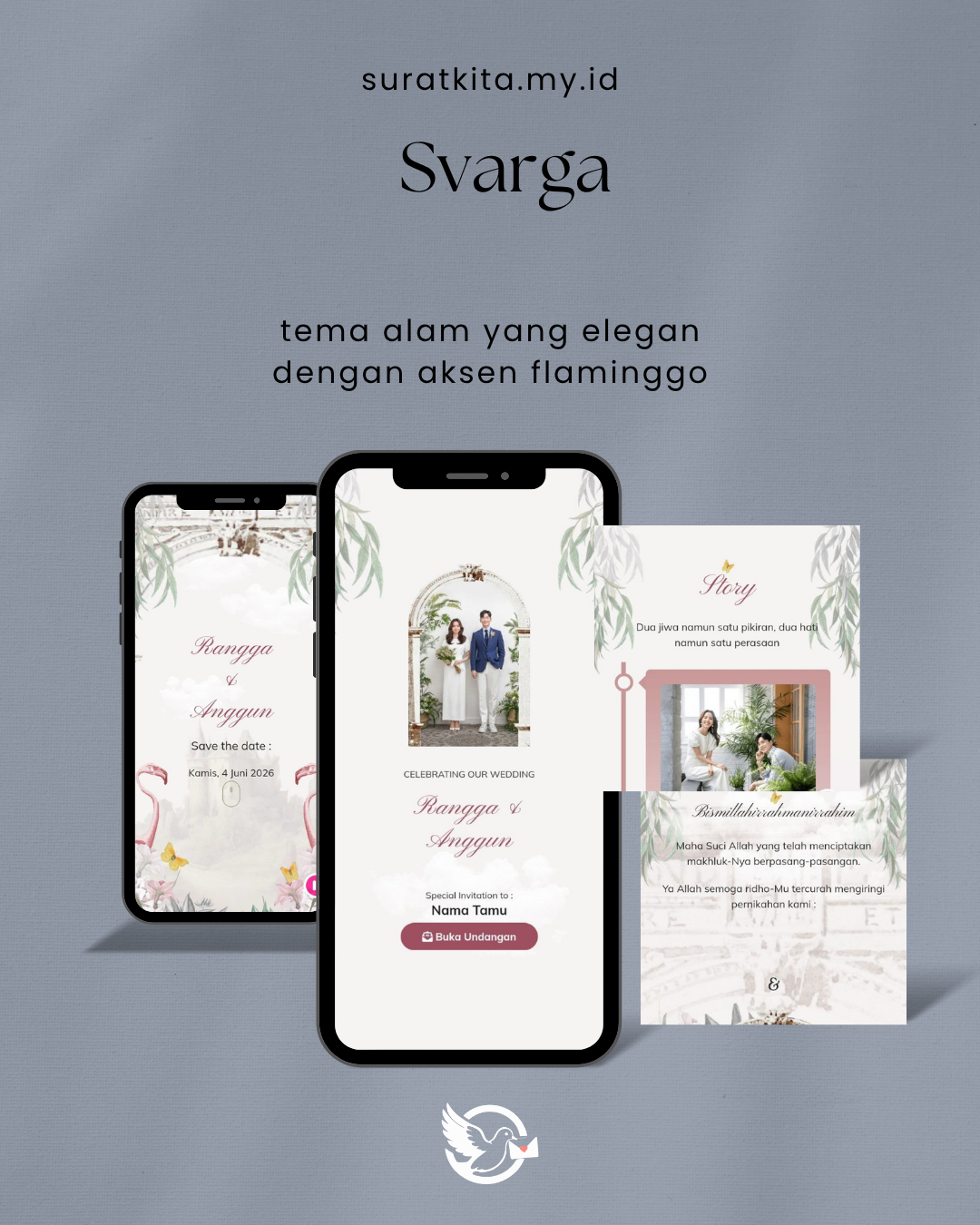 Svarga flaminggo