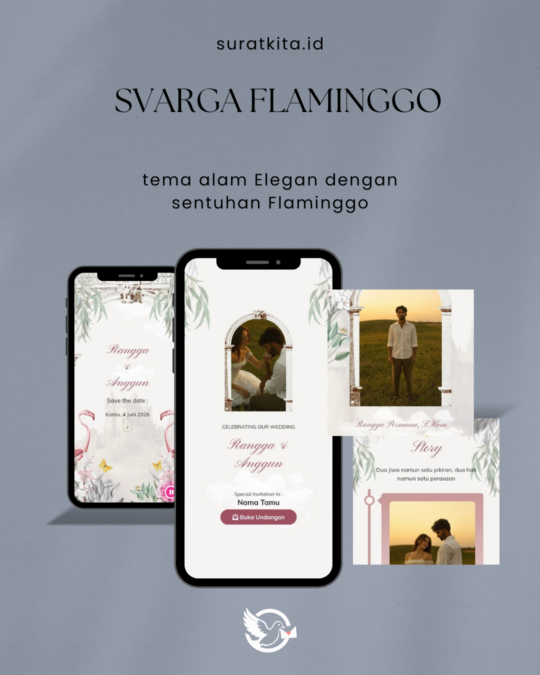 Svarga flaminggo